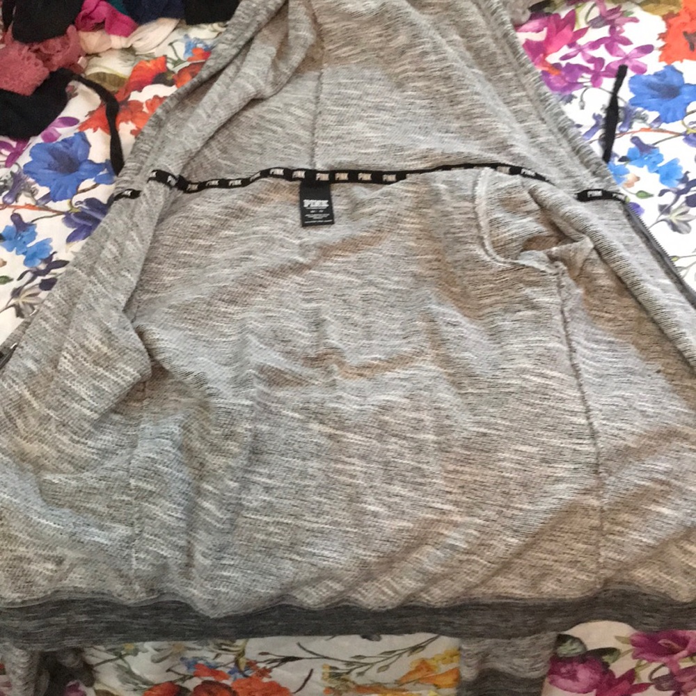 Grey PINK sweater